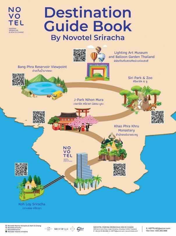 Destination Guide Book by Novotel Sriracha
