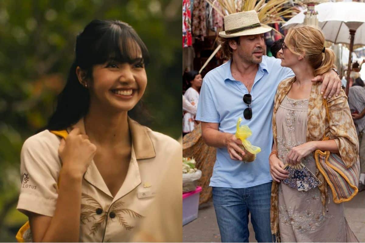 (Left to right) A scene from The White Lotus and a scene from Eat, Pray, Love | Photo taken from Reddit_Sucks_1401 from Reddit and Nerd Nomads website